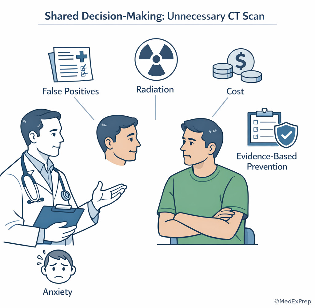 Shared decision-making to avoid low-value care