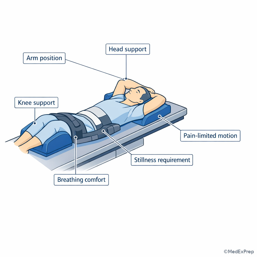 Position tolerance and immobilization readiness