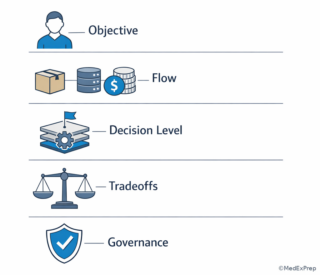 CSCP exam decision checklist visual