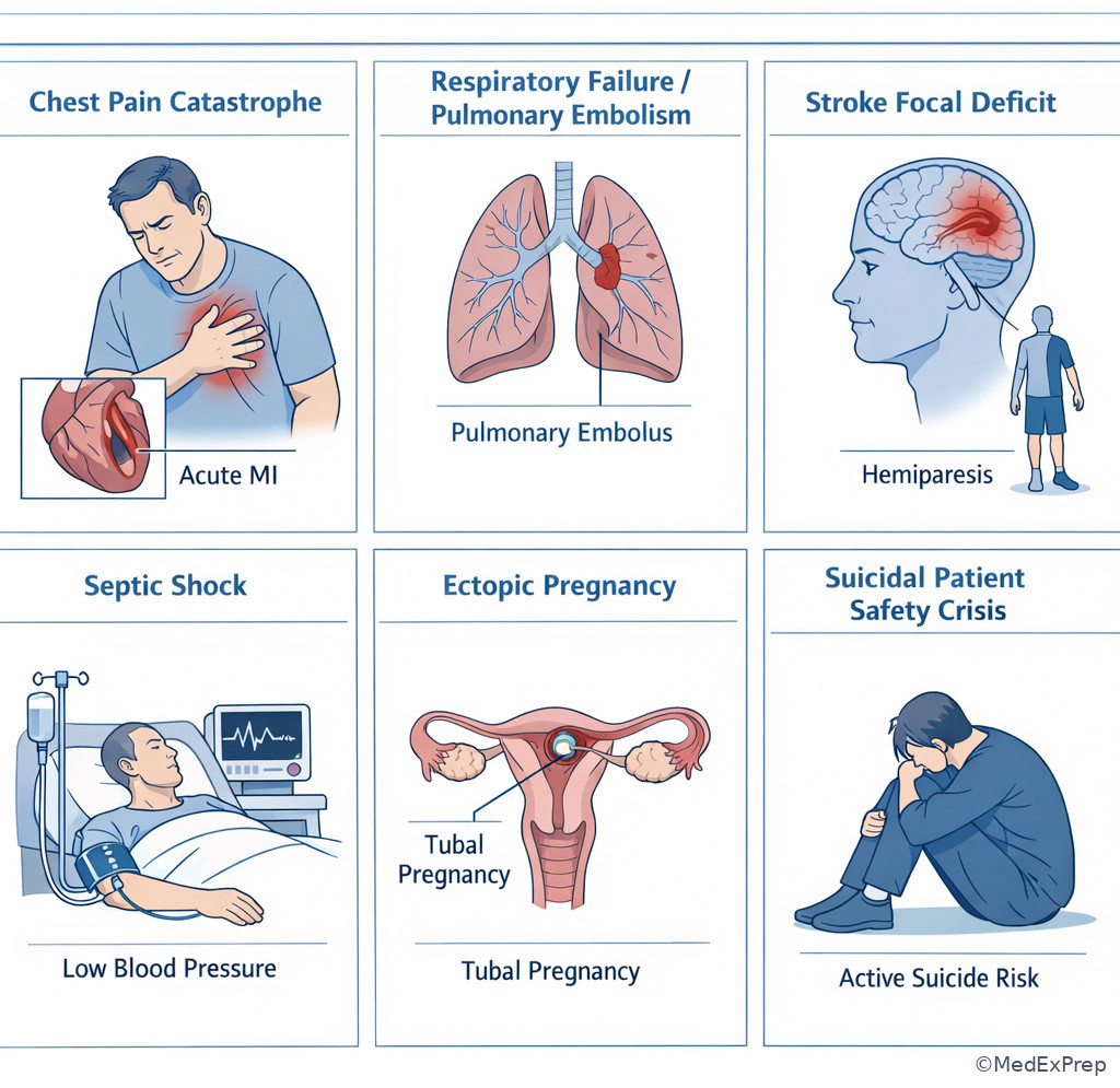 Fig 6. Cross-system emergency syndrome board