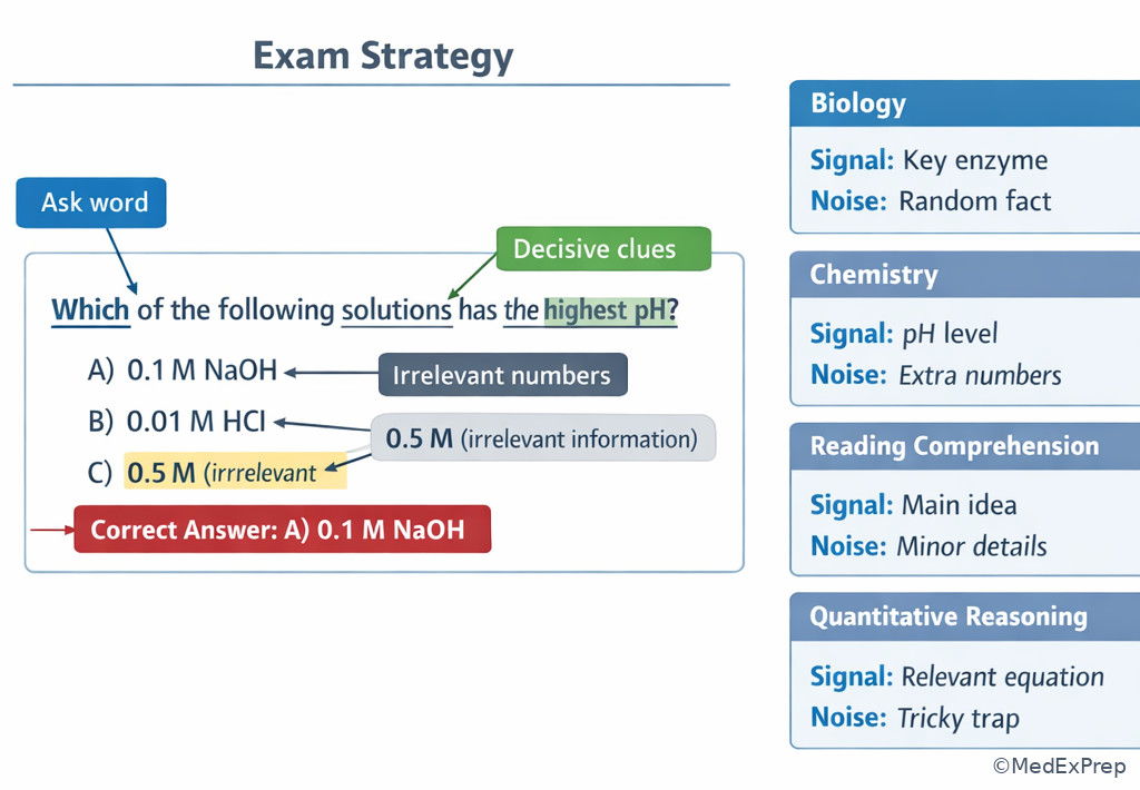 Annotated DAT stem with signal and noise