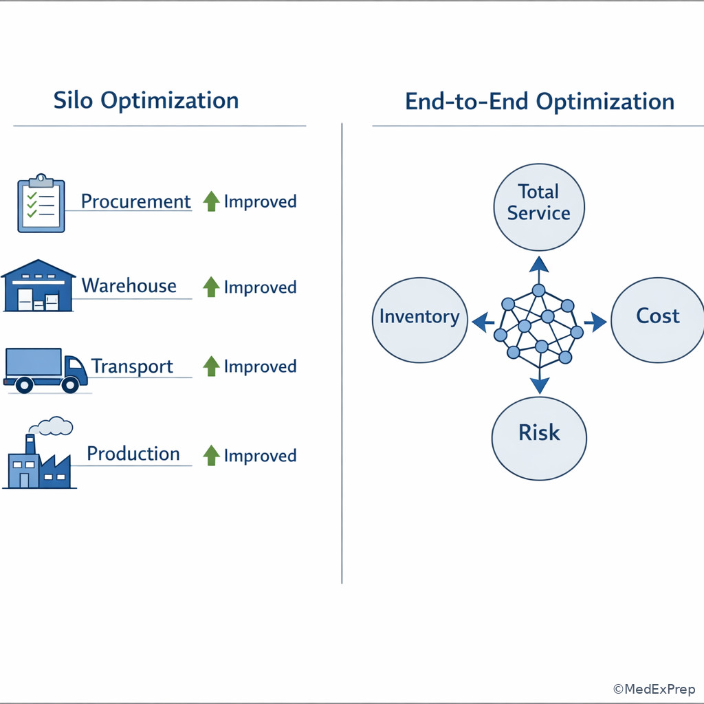 Local versus total system tradeoff graphic