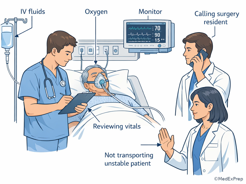Safe escalation in surgical emergencies