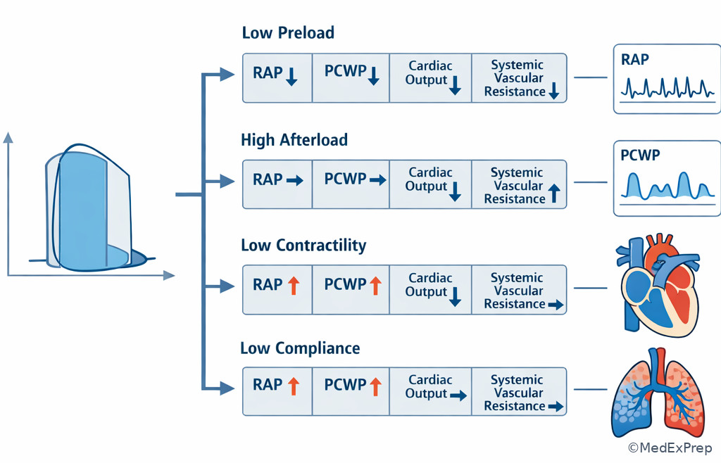 Loop-to-catheter correlation diagram