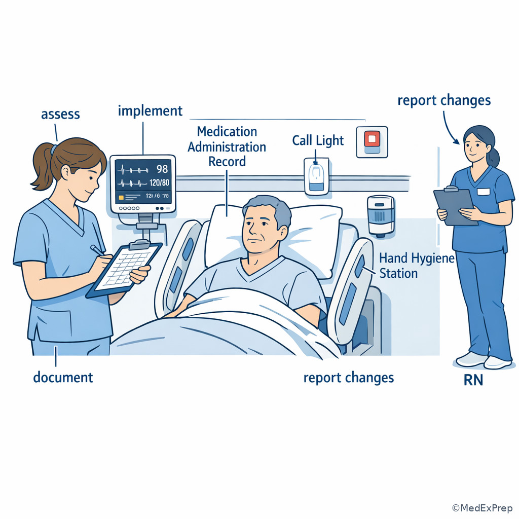 PN/LVN bedside decision scene