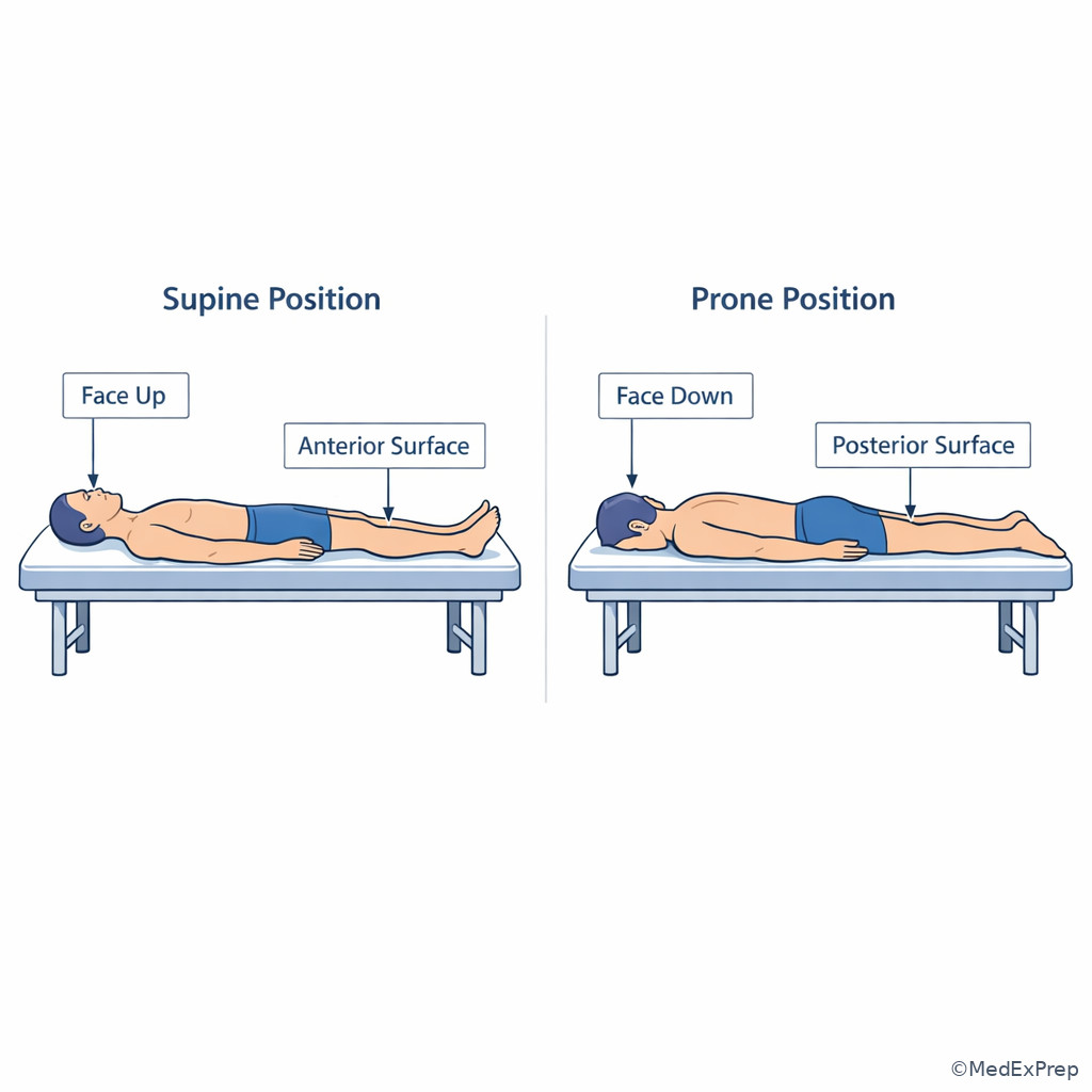 Body position comparison