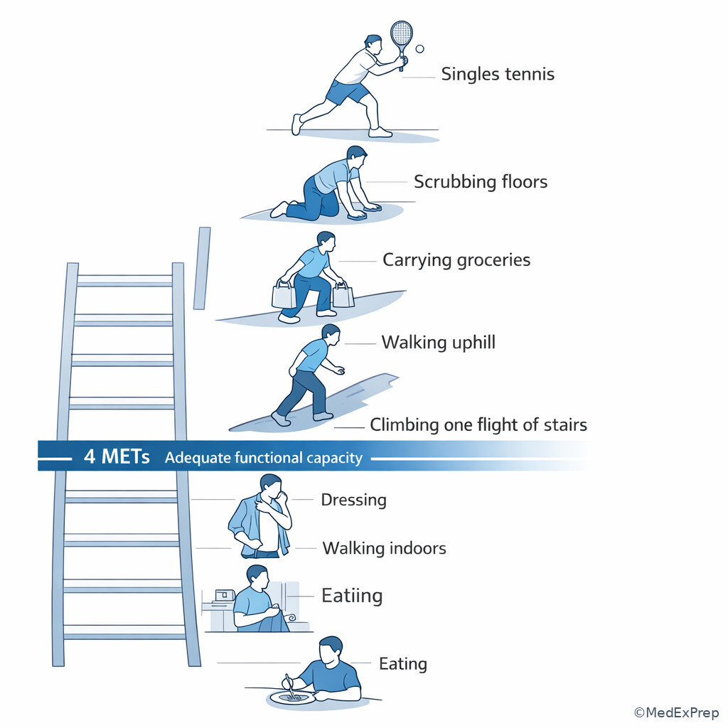Fig 2. Functional capacity activity ladder