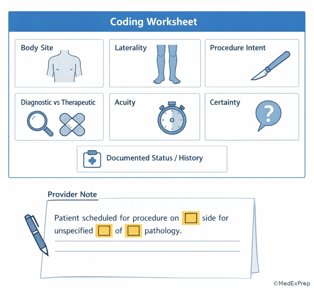 Documentation sufficiency checklist