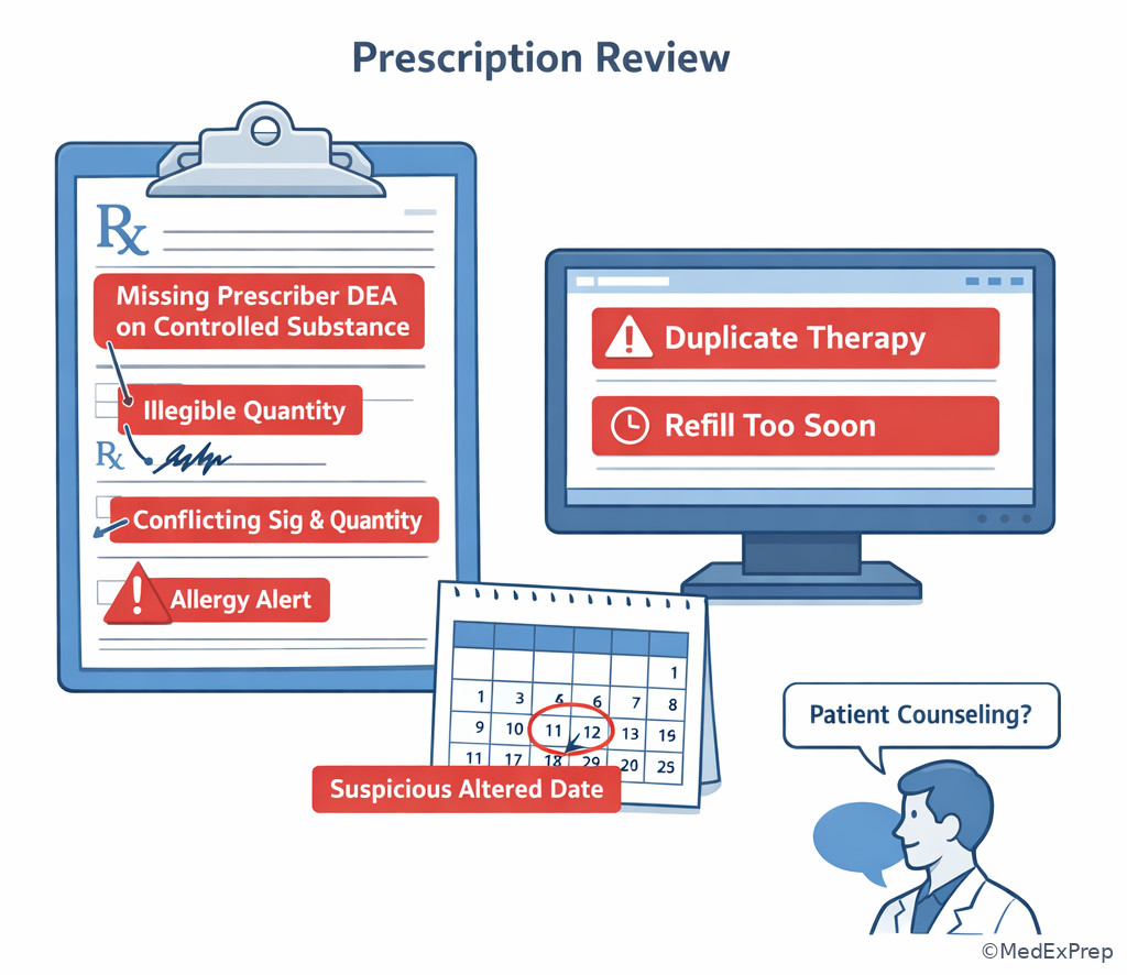 Red-flag prescription review board