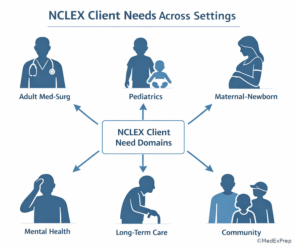 Client-need domains across lifespan settings