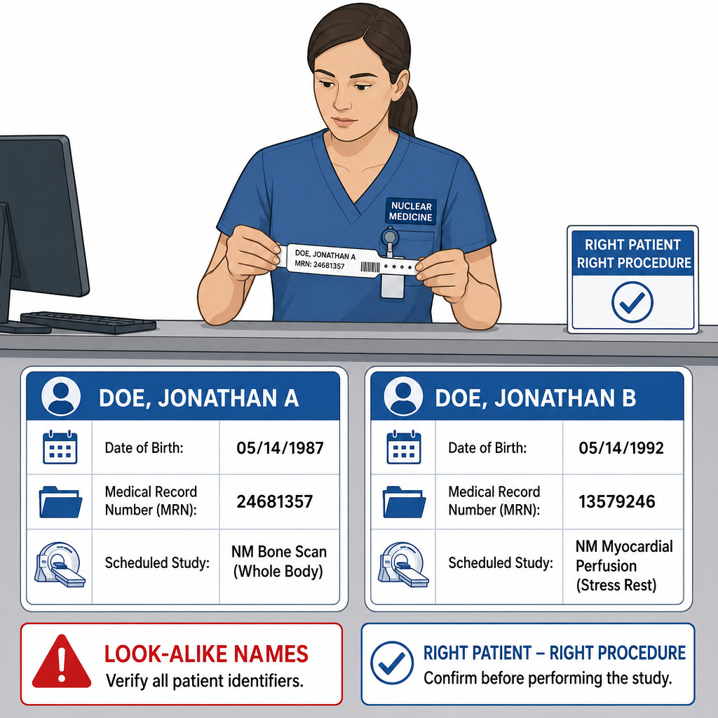 Similar-name patient risk illustration
