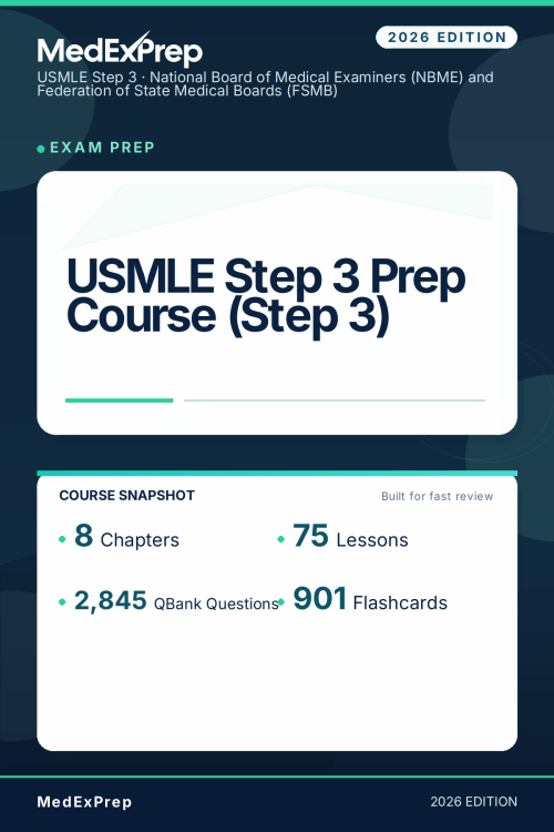 USMLE Step 3 Prep Course (Step 3)