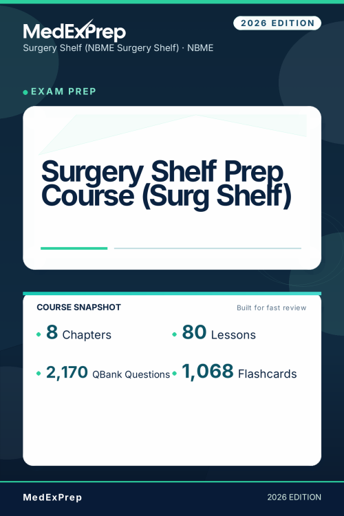 Surgery Shelf Prep Course (Surg Shelf)