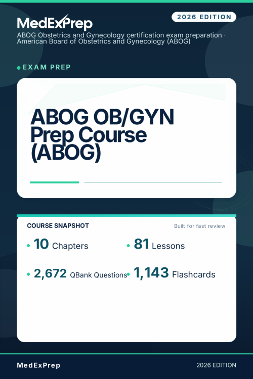 ABOG OB/GYN Prep Course (ABOG)