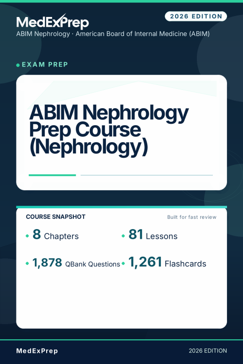 ABIM Nephrology Prep Course (Nephrology)