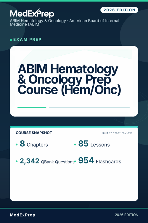 ABIM Hematology & Oncology Prep Course (Hem/Onc)