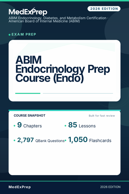 ABIM Endocrinology Prep Course (Endo)