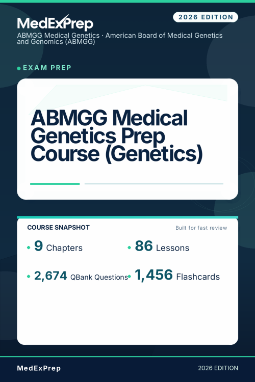 ABMGG Medical Genetics Prep Course (Genetics)