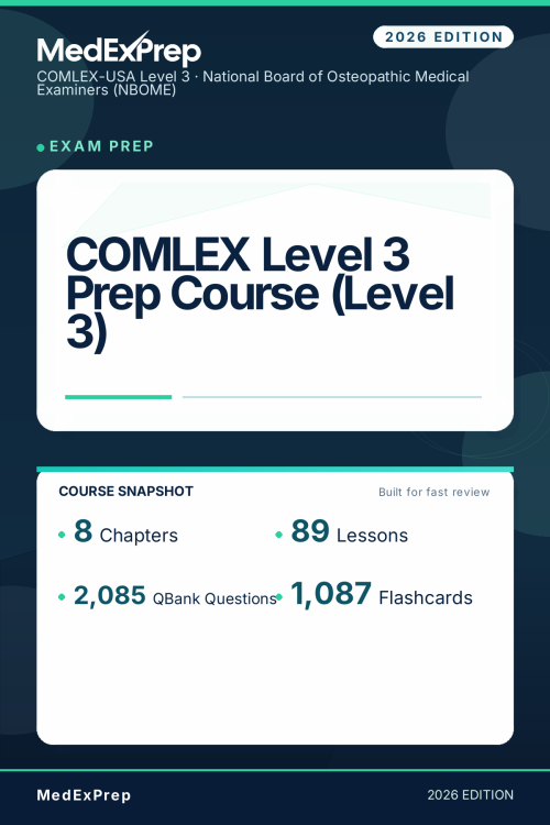 COMLEX Level 3 Prep Course (Level 3)