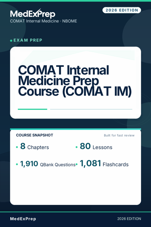 COMAT Internal Medicine Prep Course (COMAT IM)