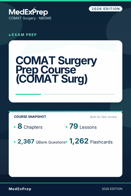 COMAT Surgery Prep Course (COMAT Surg)