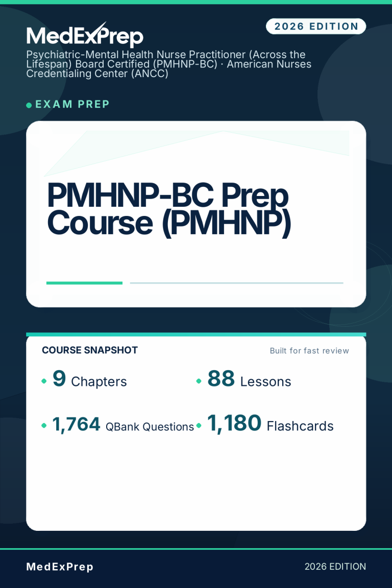 PMHNP-BC Prep Course (PMHNP)