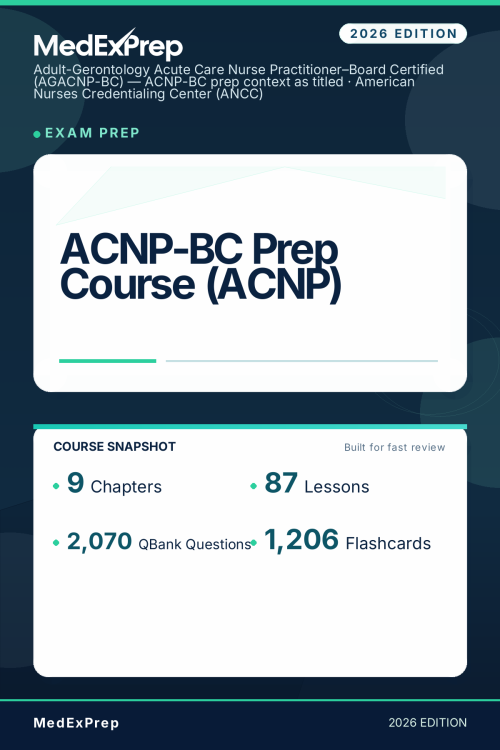 ACNP-BC Prep Course (ACNP)