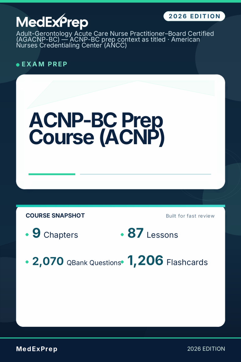 ACNP-BC Prep Course (ACNP)