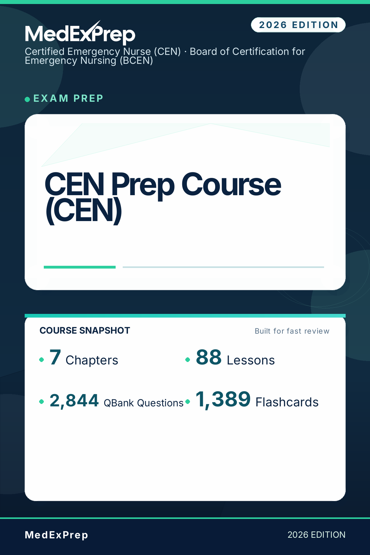 CEN Prep Course (CEN)