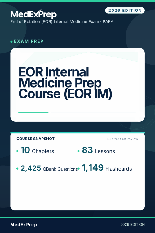 EOR Internal Medicine Prep Course (EOR IM)