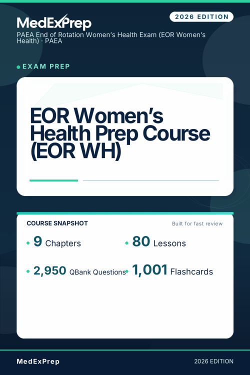 EOR Women’s Health Prep Course (EOR WH)