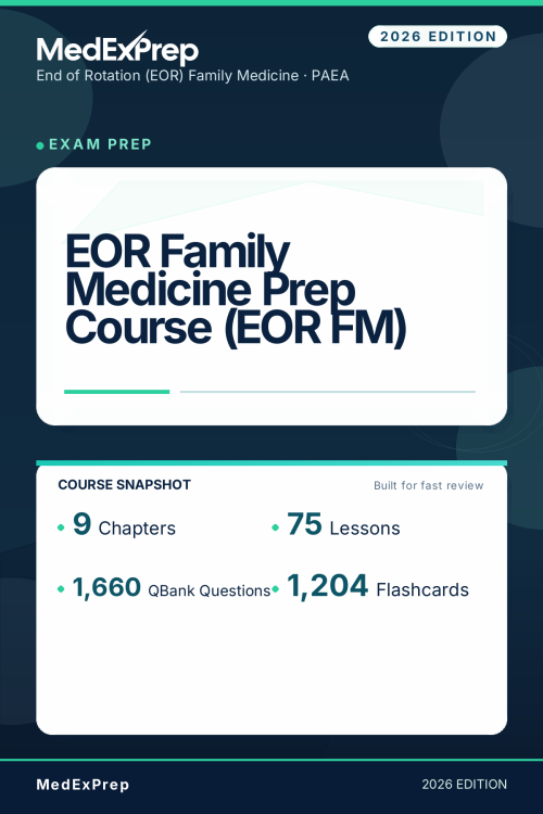EOR Family Medicine Prep Course (EOR FM)