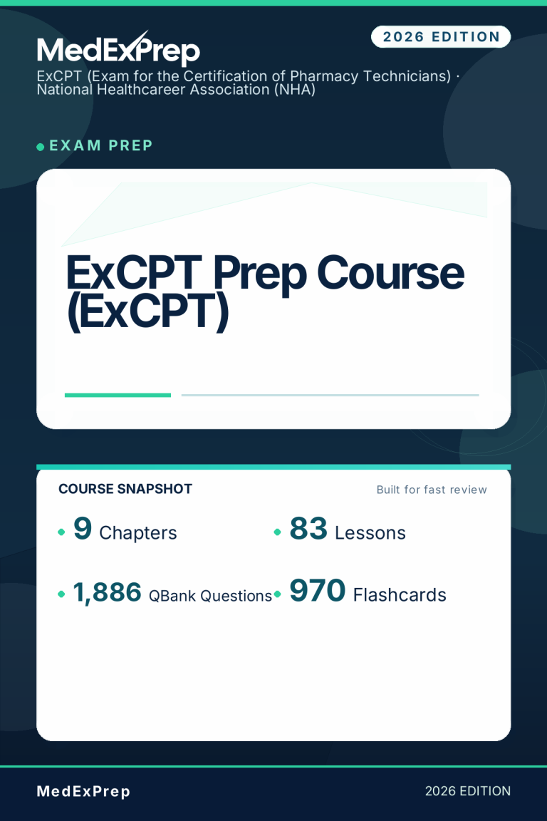 ExCPT Prep Course (ExCPT)