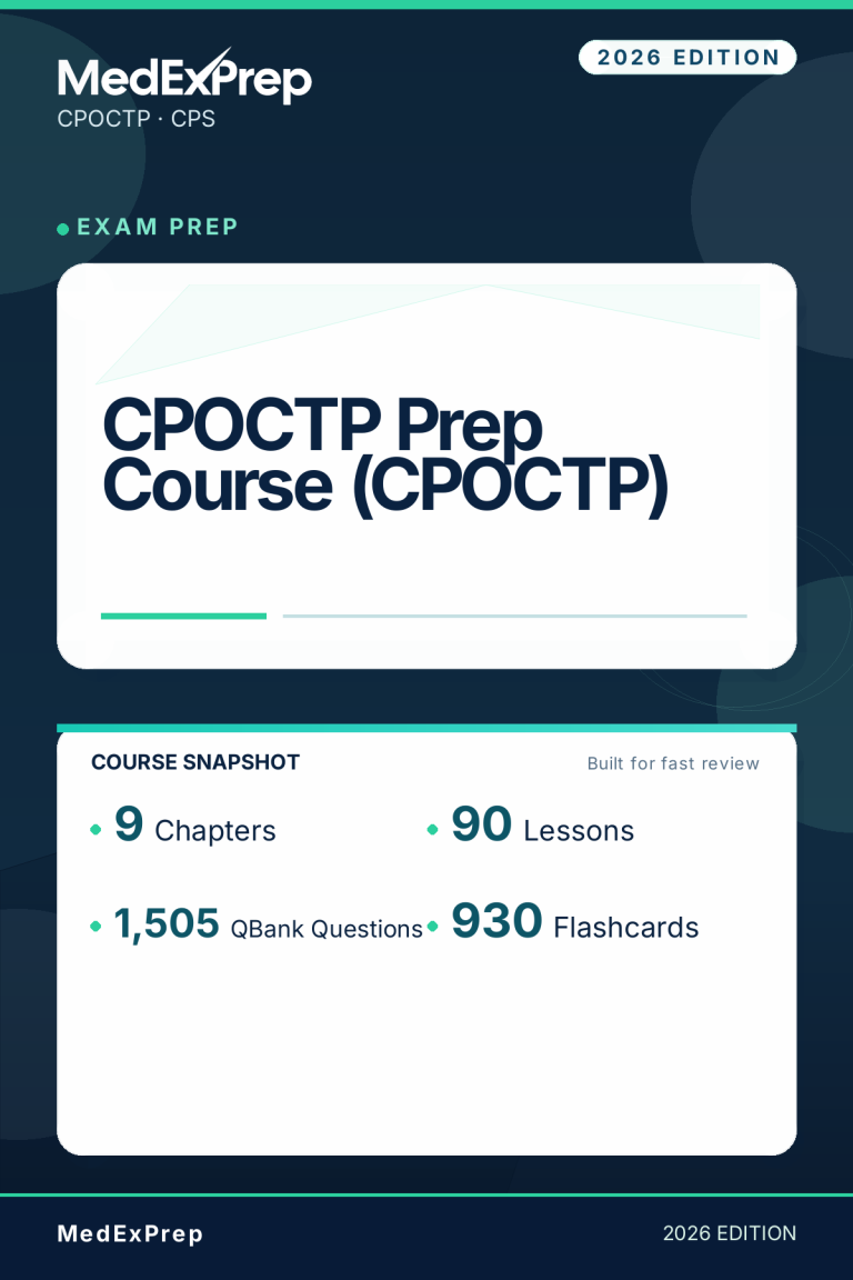 CPOCTP Prep Course (CPOCTP)
