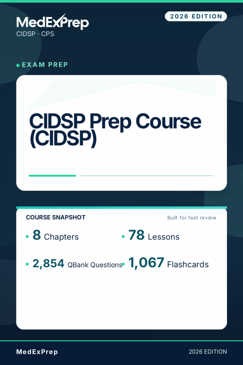 CIDSP Prep Course (CIDSP)