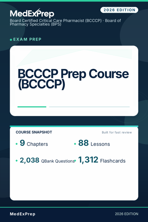 BCCCP Prep Course (BCCCP)