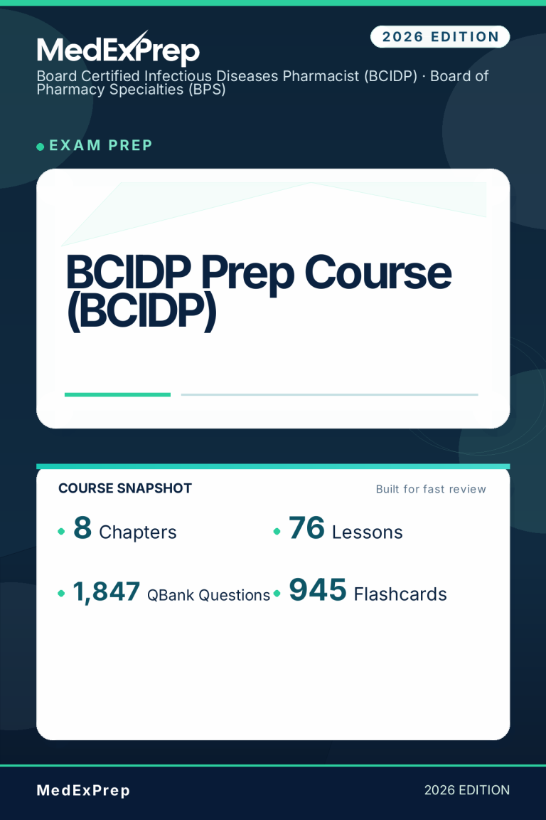 BCIDP Prep Course (BCIDP)