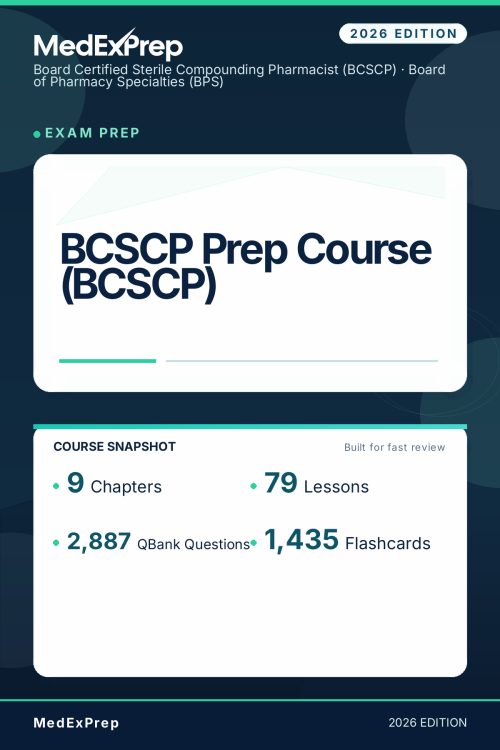 BCSCP Prep Course (BCSCP)