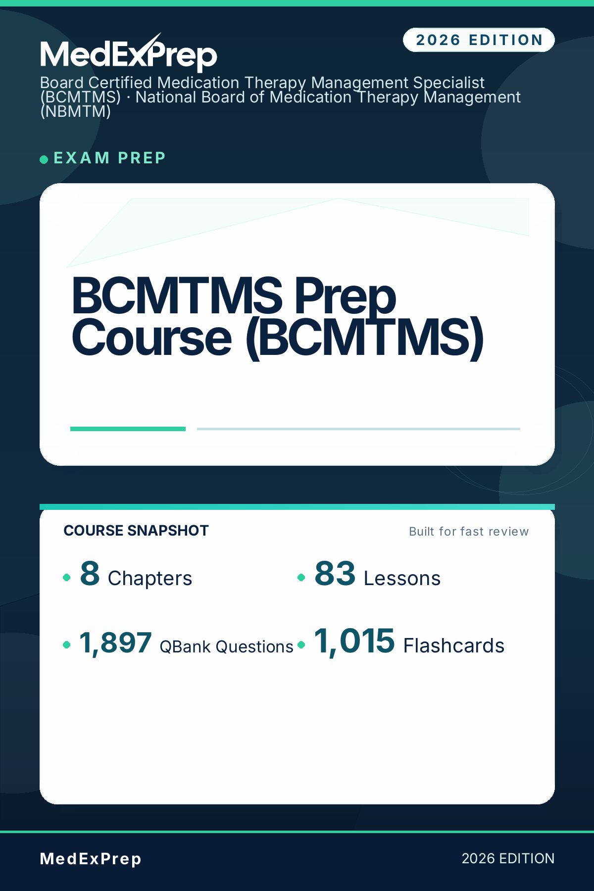 BCMTMS Prep Course (BCMTMS)