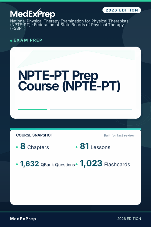 NPTE-PT Prep Course (NPTE-PT)