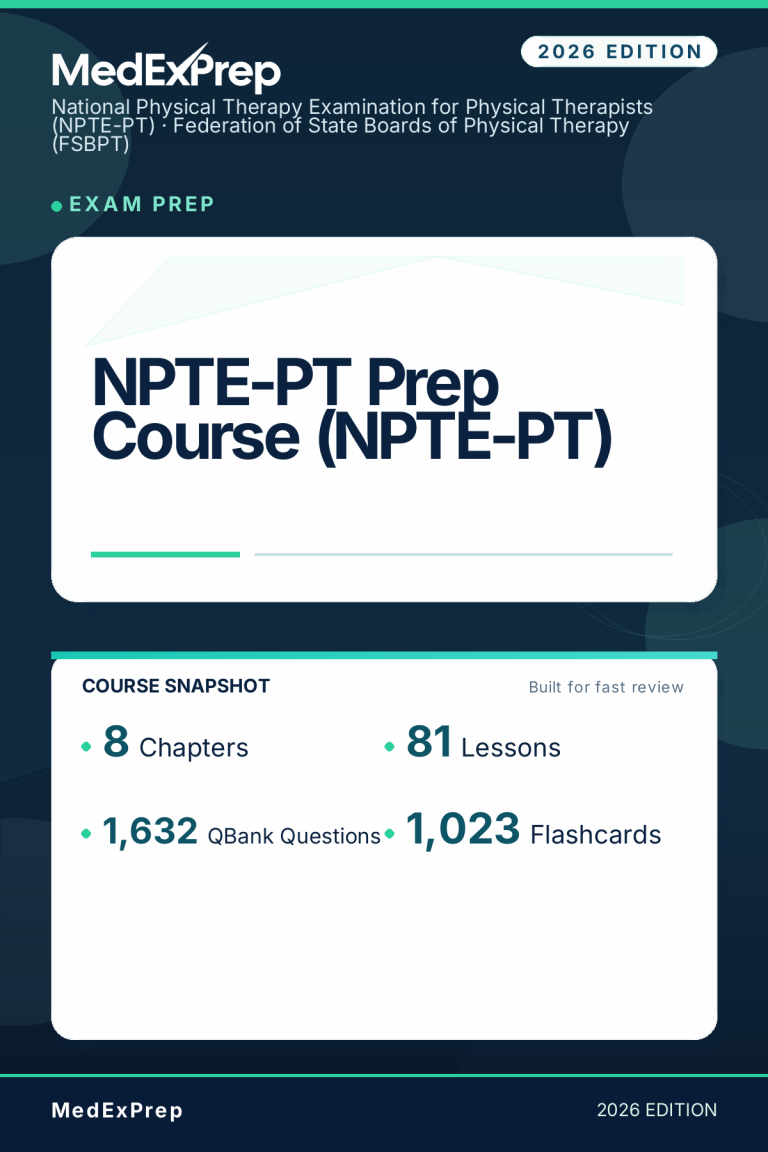 NPTE-PT Prep Course (NPTE-PT)