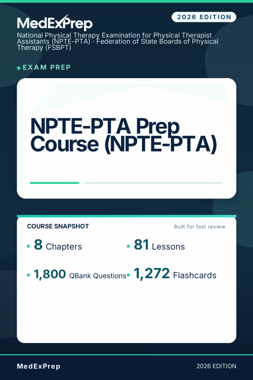 NPTE-PTA Prep Course (NPTE-PTA)
