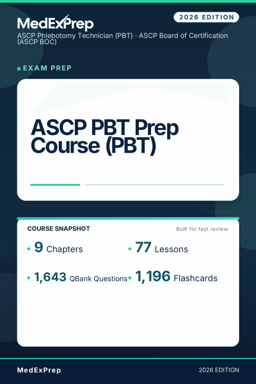 ASCP PBT Prep Course (PBT)