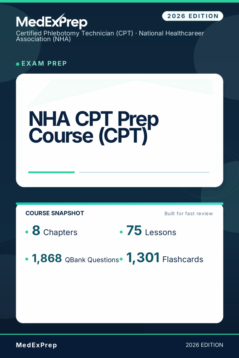 NHA CPT Prep Course (CPT)