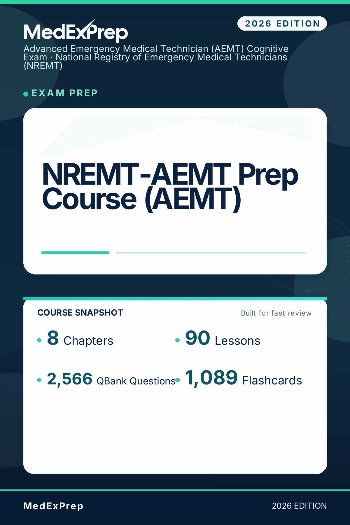 NREMT-AEMT Prep Course (AEMT) – MedExPrep