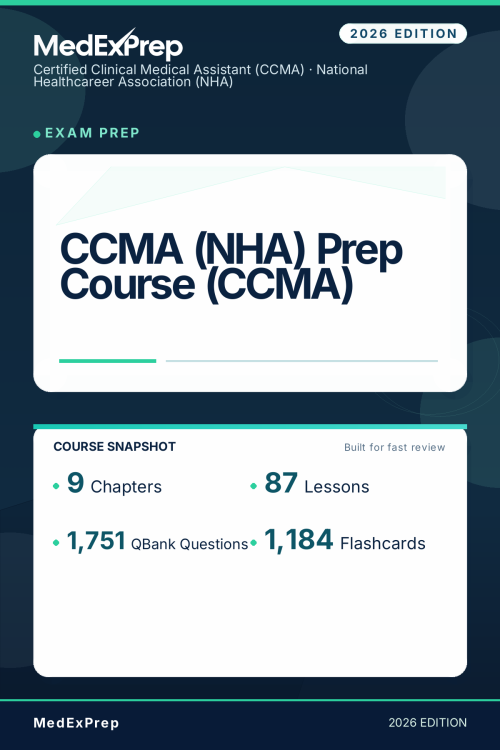 CCMA (NHA) Prep Course (CCMA)