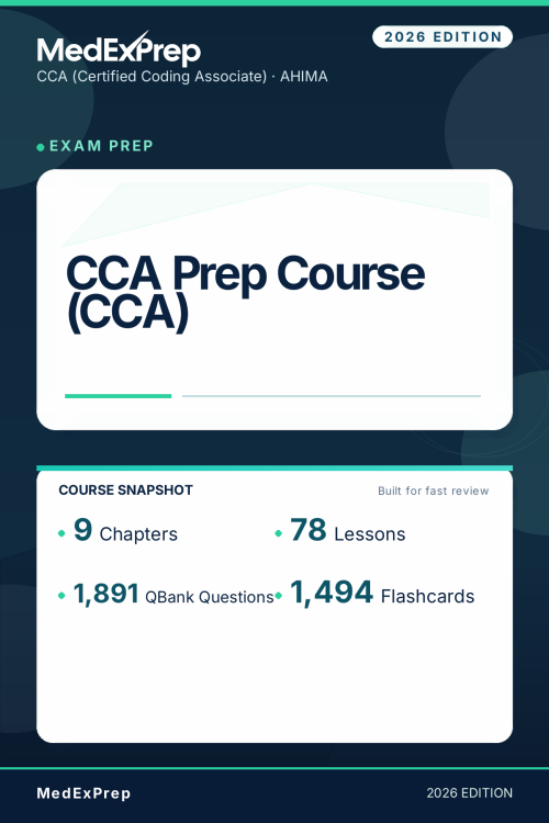 CCA Prep Course (CCA)