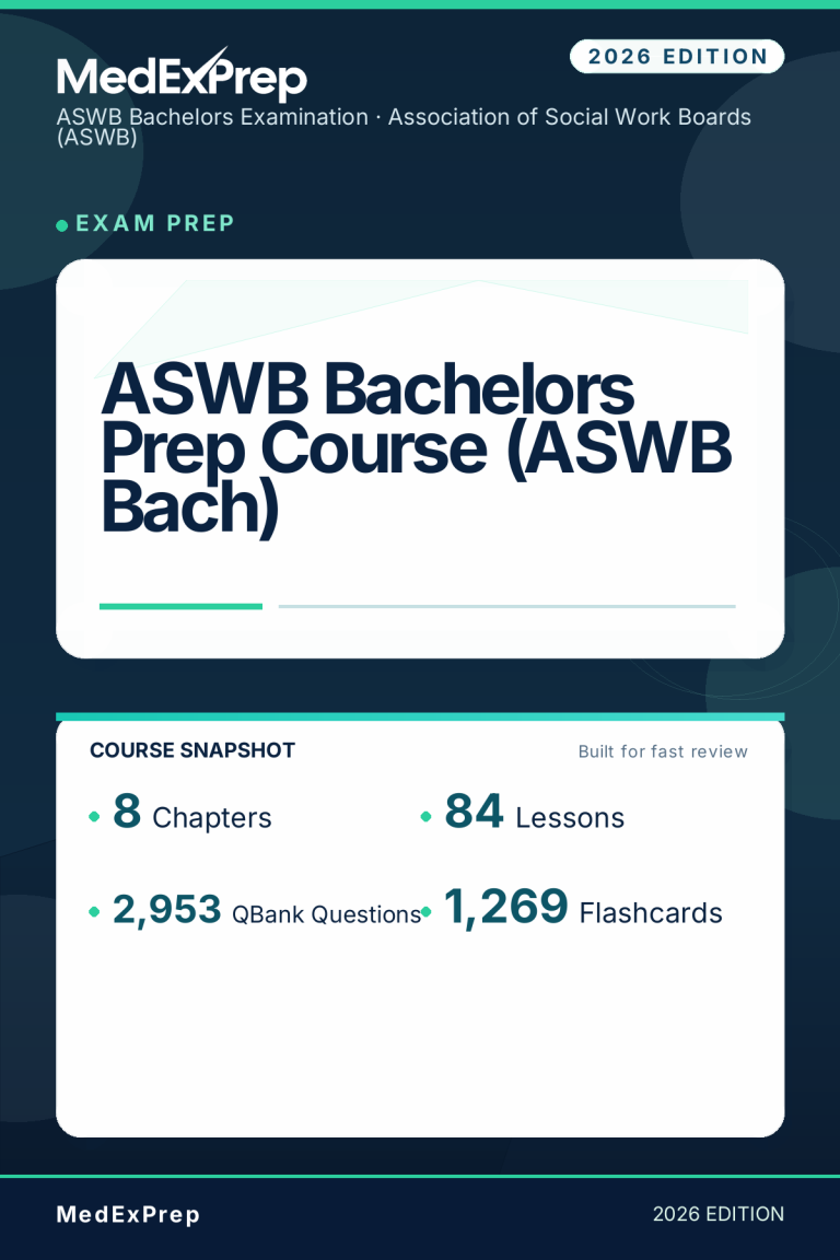 ASWB Bachelors Prep Course (ASWB Bach)